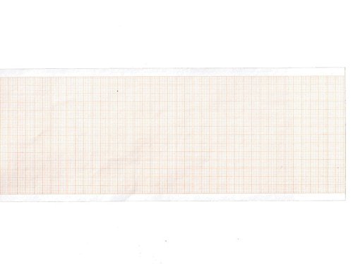 Gima 32969 Thermal Paper Roll Ecg, Orange Grille, 80 mm x 20 m