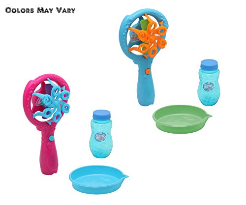 Imperial Toy Light-up Bubble Whirl Wind Play Bubble Toy