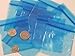 3030 Apple Mini Ziplock 100 Baggies Assorted Colors 100 Bags 3