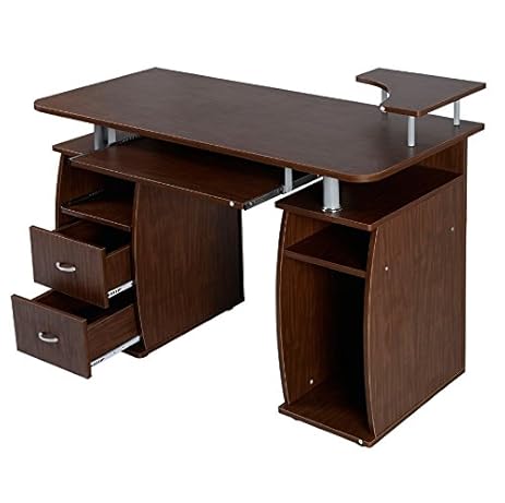 Computer Desk With Printer Shelf Computer Desk With Printer Shelf