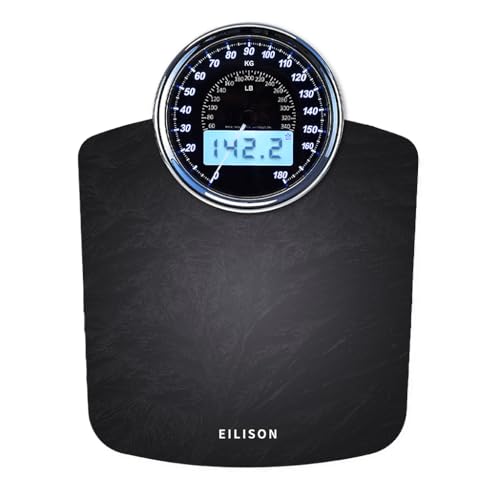 EILISON Digital and Analog Bathroom Scale