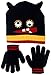 Polar Wear Boys Funny Monster Face Knit Hat & Gloves Set