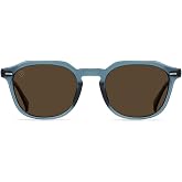 RAEN - Clyve - Mens Classic Round Sunglasses UV Protection - (Size 52 MM) - Polarized Lenses