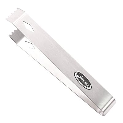 Ice Tongs, Newness Stainless Steel Ice Tongs, 5.9 Inches (15 cm)