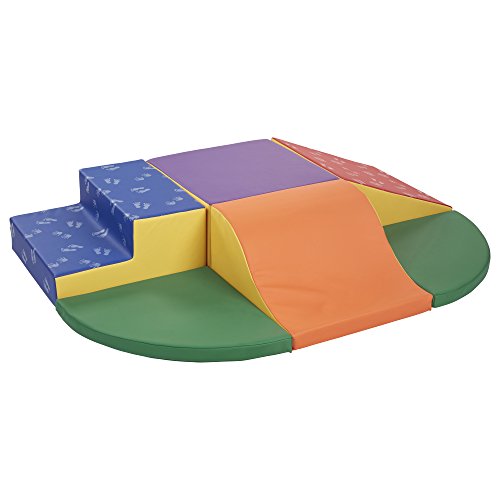 ECR4Kids SoftZone Little Me Foam Wall Climber - Indoor Active Play Structure for Toddlers and Kids - Soft Foam Play Set, Primary - Thumbnail 3