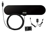 Digtial TV Antenna INTOAM HDTV Indoor Antenna 50 Miles Range with Amplifier Signal Booster USB Power - 10ft Coaxial Cable