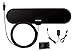 Intoam Antenna indoor TV Antenna 50 Mile Range, 4K HDTV Antenna, Original Paper thin,10 Foot Detachable Cable, Premium Materials for Performance