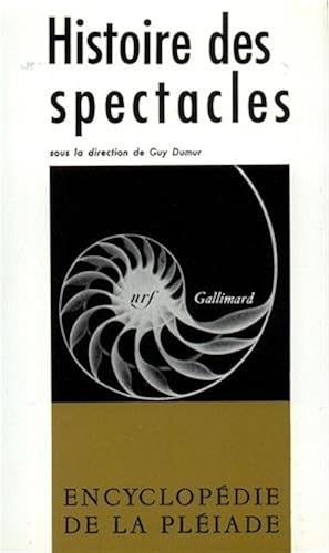 Download HISTOIRE DES SPECTACLES PDF