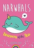 Narwhals: Unicorns of the Sea Colouring Book by Christina Rose