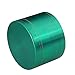 DCOU Zinc Alloy Herb Grinder with Magnetic Lid, Sifter and Pollen Scraper, 4-Piece, 2.14