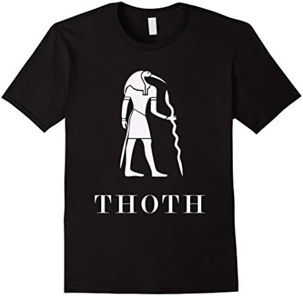 Men's Egyptian God Thoth Shirt 2XL Black