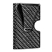 Money Clip, Dostyle Slim Minimalist Carbon Fiber Wallet Credit Card Holder RFID Blocking Front Pocket Wallet for Men