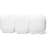 Google Nest WiFi Pro - Wi-Fi 6E - Reliable Home Wi-Fi System with Fast Speed and Whole Home Coverage - Mesh Router - Non-Reta