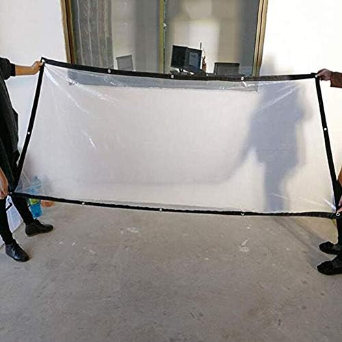 Amazon Com Baiying Tarpaulin Waterproof Heavy Duty Transparent