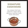Copper-Chef-Cookware-9-Pc-Round-Pan-Set-Aluminum-and-Steel-with-Ceramic-Non-Stick-Coating-Cookware-Set-Includes-Lids-Frying-and-Roasting-Pans-Accessories-Pots-and-Pans-Set Copper Chef Cookware 9-Pc. Round Pan Set, Aluminum and Steel with Ceramic Non-Stick Coating Cookware Set, Includes Lids…