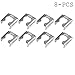 8x Automotive Fuel Injector Metal Retaining Clip Auto Part - PC61001