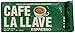 Cafe La Llave Dark Roast Ground Espresso Coffee, 16 oz Brick - Rich and Bold Cuban-Style Blend for Moka Pot, Espresso Machine, or Drip Coffee Maker - Strong, Aromatic Flavor
