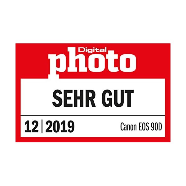 Canon EOS 90D Spiegelreflexkamera Gehäuse Body (32,5 Megapixel, 7,7 cm (3 Zoll), Bluetooth, Vari-Angle Touch Display, APS-C Sensor, 4k, Full-HD, DIGIC 8, WLAN), schwarz – Bild 8