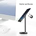 Licheers Magnetic Cell Phone Stand, 360 Rotation Magnetic Cell Phone Holder Compatible with iPhone Xs Max XR 8 7 6 6s Plus, Android,Samsung,Kindle,Used for Desk, Table, Night Stand-Black