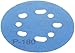 Norton 07660782117 3X High Performance Hook and Sand Universal Vac Hole Paper Abrasive Disc with Hook and Loop Attachment, Fiber Backing, Ceramic Aluminum Oxide, 5 and 8 Holes, 5