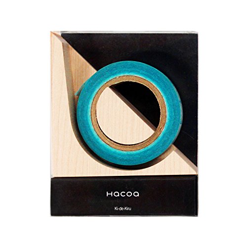 Hacoa mt-tile wooden tape dispencer with original washi…