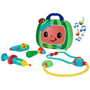 CoComelon Official Musical Checkup Case, Plays Clips from ‘Doctor Checkup’ Song – Includes 4 Themed Medical Doctor…