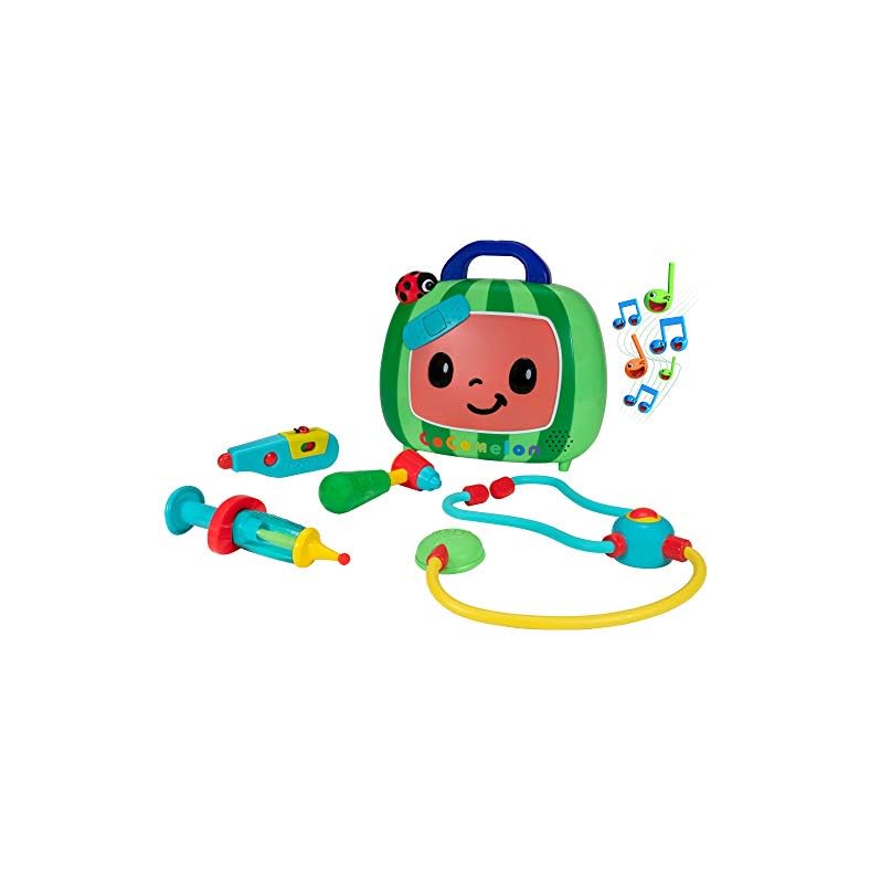 CoComelon Official Musical Checkup Case, Plays Clips from ‘Doctor Checkup’ Song – Includes 4 Themed Medical Doctor…