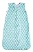 Baby Sleeping Sack, 2 Pack Wearable Blanket (Mint & Elephant) (6-12 Months)