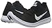 Nike Women's Free Running Motion Flyknit Shoes, Black/White - 9.5 B(M) US