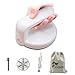KOODER Rechargeable Sweater Shaver,Fabric Shaver, Lint Remover. Easy to Carry.Suitable to Use on Pilling Surfaces, Such As Sweater, Coat, Glove, Scarf,and Much More!(Pink+White)