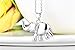 Angel caller Lucky Gift 925 Sterling Silver Polished Cute Elephant Necklace Rolo Chain 18''