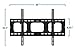 Mount-It! Tilting TV Wall Mount Bracket for 32-65 inch LCD, LED, Plasma Flat Screen TV| Universal Heavy Duty Television Mount with 175 lbs Load Capacity | 15 Degree Tilt, Max VESA 600x400