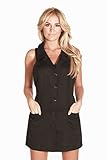 Ladybird Line Pro Jacket Apron Black Water Resistant , Bleach Repellent ideal for Stylists, Pet Groomers, Barbers