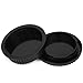 Pixel Lens Rear Cap + Camera Body Cap Combo for Canon 1D 5D 7D 10d 50D 60D 1000D 550D,etc EOS & EF EF-S Lens