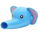 Baby Elephant Duck Dolphin Water Tap Faucet Extender Washing Hands (blue elephant)