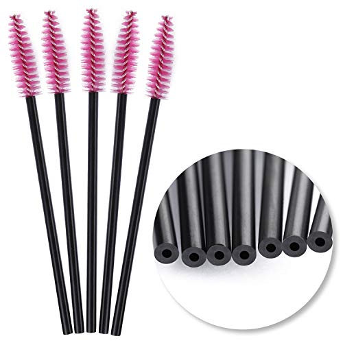 200 Disposable Mascara Wand Eyebrow Brushes Spoolies Applicator for