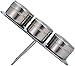 Stainless Steel Magnetic Containers Multipurpose Spice Tin Rack Perfect Kitchen Storage 6 Piece Set