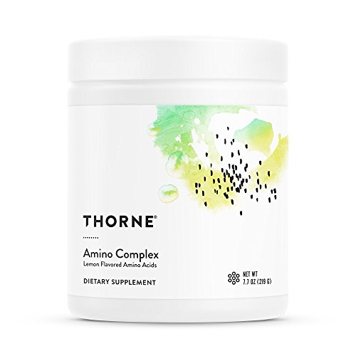 Thorne Research - Amino Complex - BCAA Powder for Sports Performance - NSF Certified for Sport - Lemon Flavor - 7.7 oz