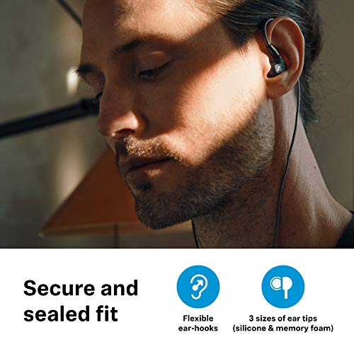 Auriculares-in-Ear-Sennheiser-IE-300-con-Aislamiento-de-Ruido-y-transductores-XWB-para-un-Sonido-equilibrado-Cable-extraible-con-Ganchos-de-sujecion-para-la-Oreja-Flexibles-Negro