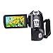 Powpro PP-HDV301M Night Vision Video Camera 1080P Full HD 3.0inch LCD Screen Digital Video Camcorder 16X Digital Active Zoom with Microphone