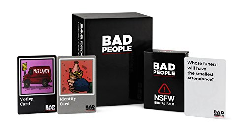 Bad People - (The Complete Set) The Party Game You Probably Shouldn't Play + The NSFW Brutal Expansion Pack
