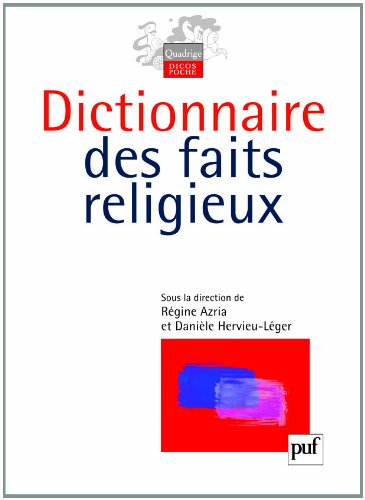 Dictionnaire des faits religieux