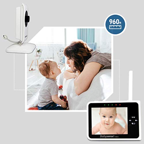 4 Babysense+Monitor+Interchangeable+Temperature+Lullabies