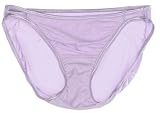 Vanity Fair Women's Illumination String Bikini Panty 18108, Whisper, Medium/6