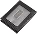 Columbia Men's Leather Slim Front Pocket Money Clip Wallet , Black, One Size