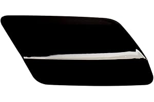 upsped Bumper Headlight Washer Cover For BMW 328i 335I 335I Coupe Convertible 2011 2012 2013 (Black, Right)