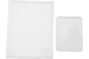 2Pcs A5 A7 Notebook Shape Notebook Silicone , A5 Notebook Silicone Resine Transparente Resin Notebook Silicone For Diy Resin 