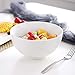 MALACASA Salad/Soup Bowls, 68 OZ Porcelain White Salad Pasta Bowls Ramen Bowls, Large Serving Bowls Dish Set for Dessert, Salad, Pasta, Oatmeal and More, Set of 3, Series Regular