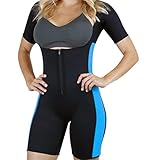 GoLoveY Womens Neoprene Compression Full Bodysuit Shapewear for Weight Loss Workout