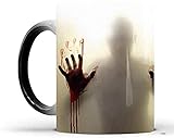 ceramic color changing mug creative Heat-sensitive
